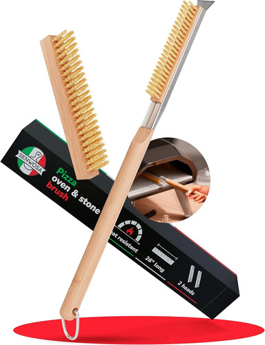 Inch pizza oven brush with - 26,