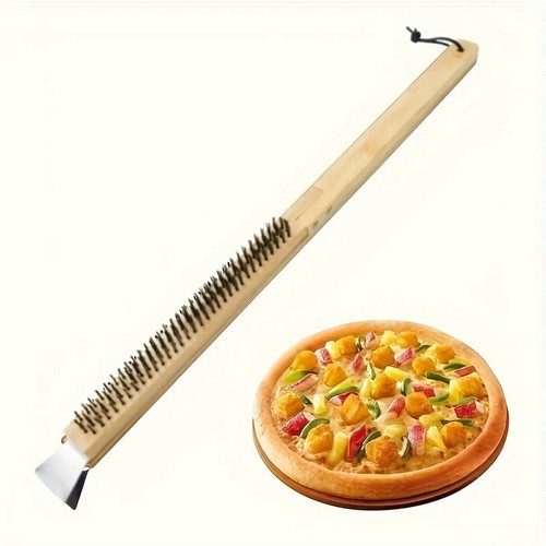 Pizza oven brush - pizza,
