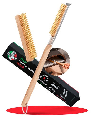 Inch pizza oven brush - brush, with
